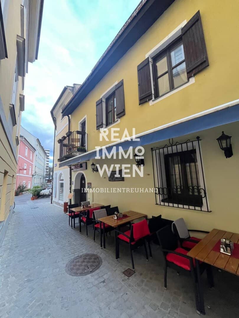 Top Gastgewerbe mit Wohnung, Terrasse & Bar in Klagenfurt