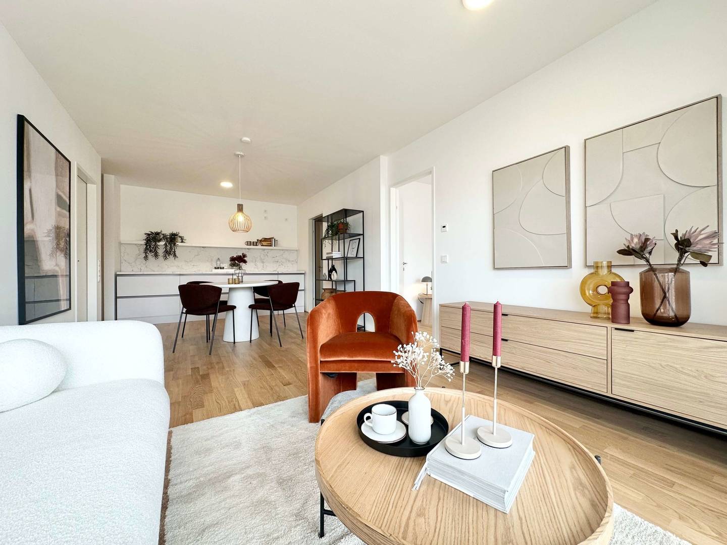 Wohnung Erstbezug Balkon am Bert Brecht Park