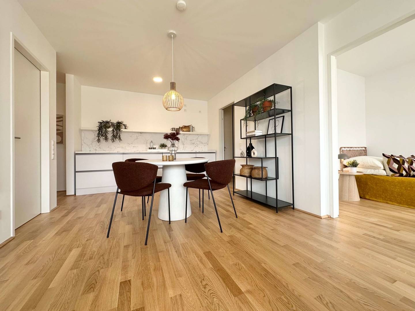 Wohnung Neubau Erstbezug Balkon Village im Dritten