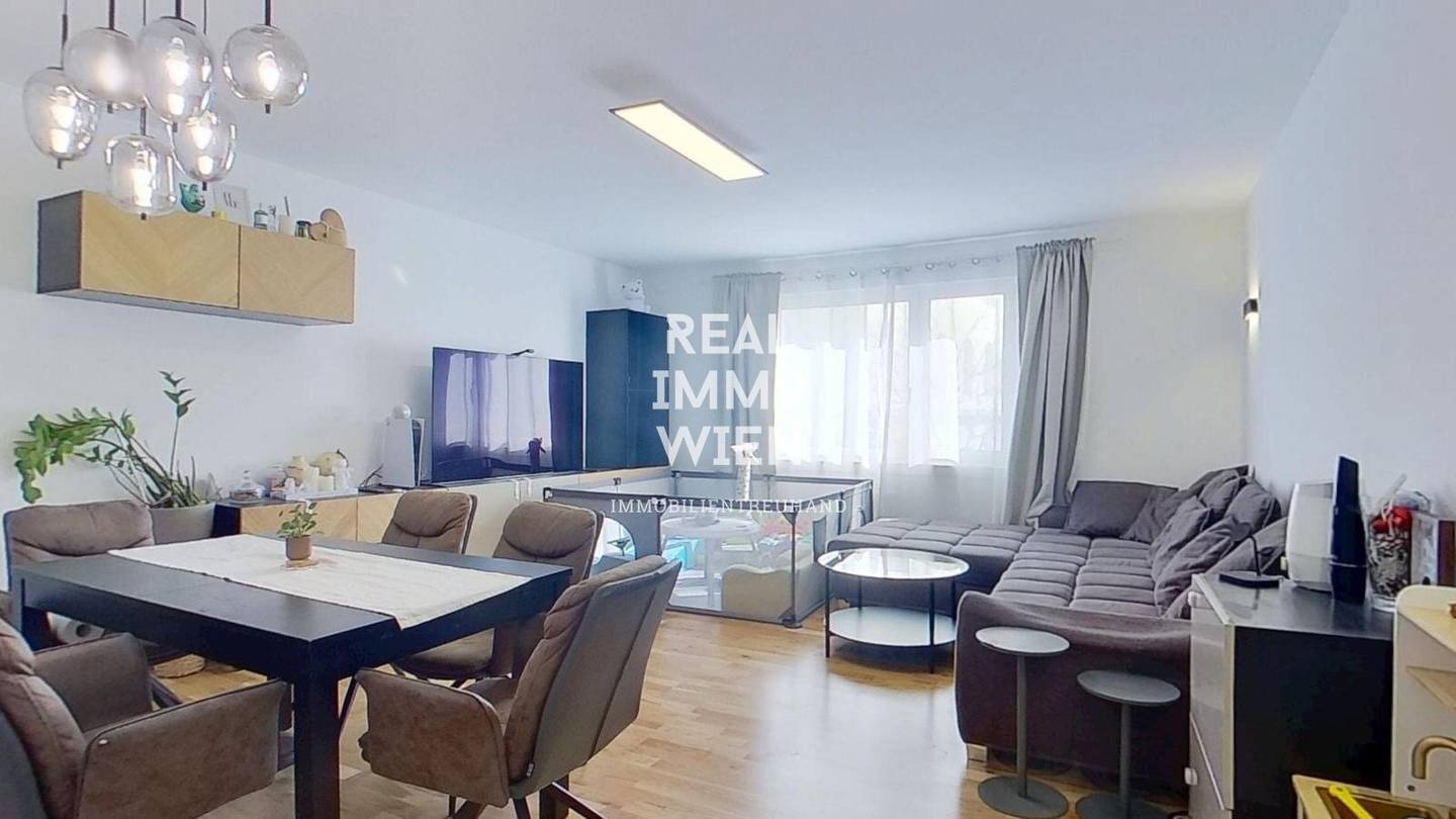 Dreamlike 3 room apartment with loggia, underfloor heating and 90 m² top location in the 12th district