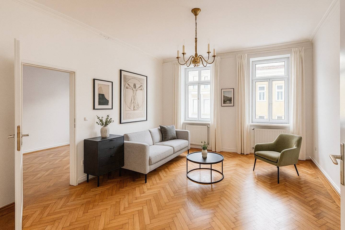 Charming old style apartment in Meidling