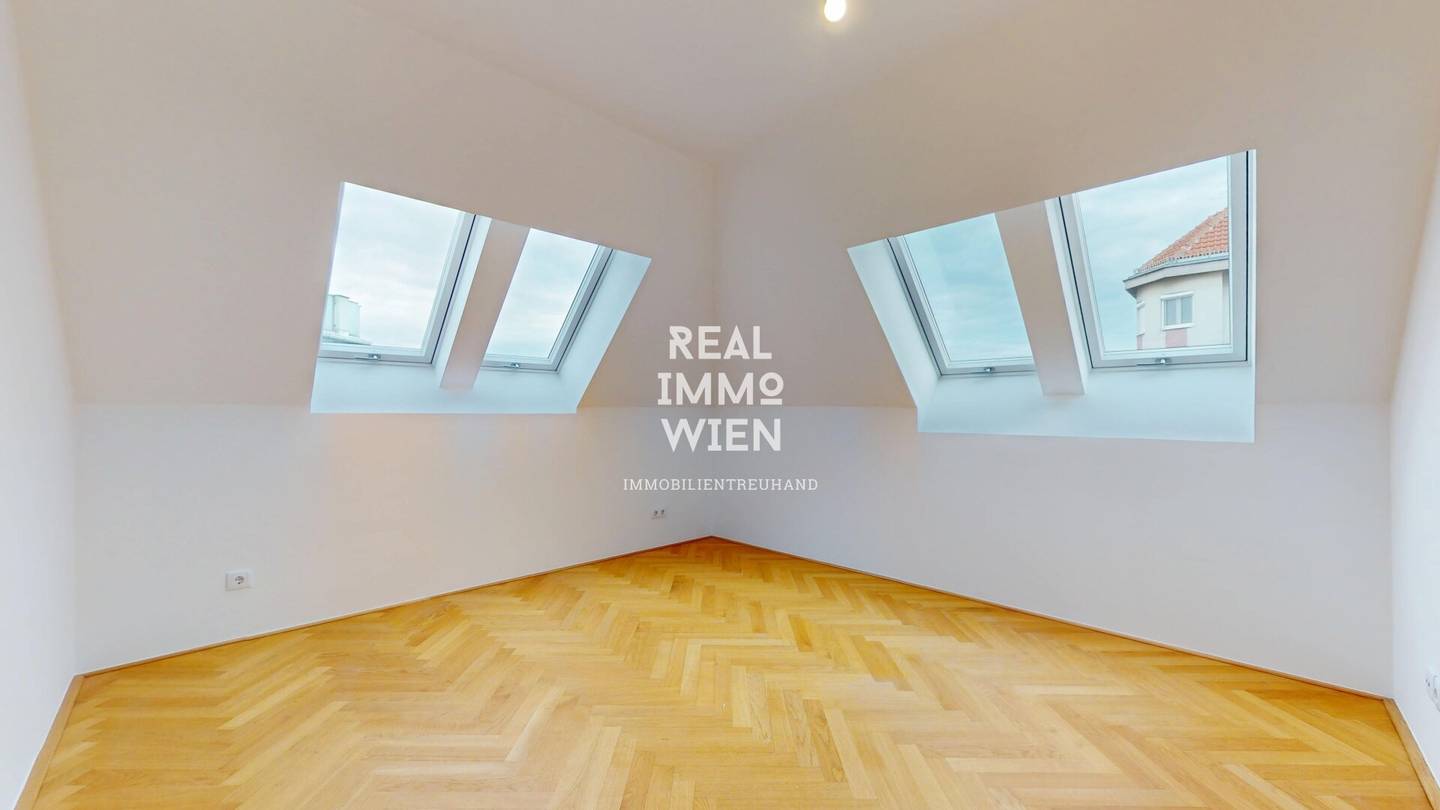 Exclusive attic apartments in first occupancy, stylish living in a central location in the 9th district
