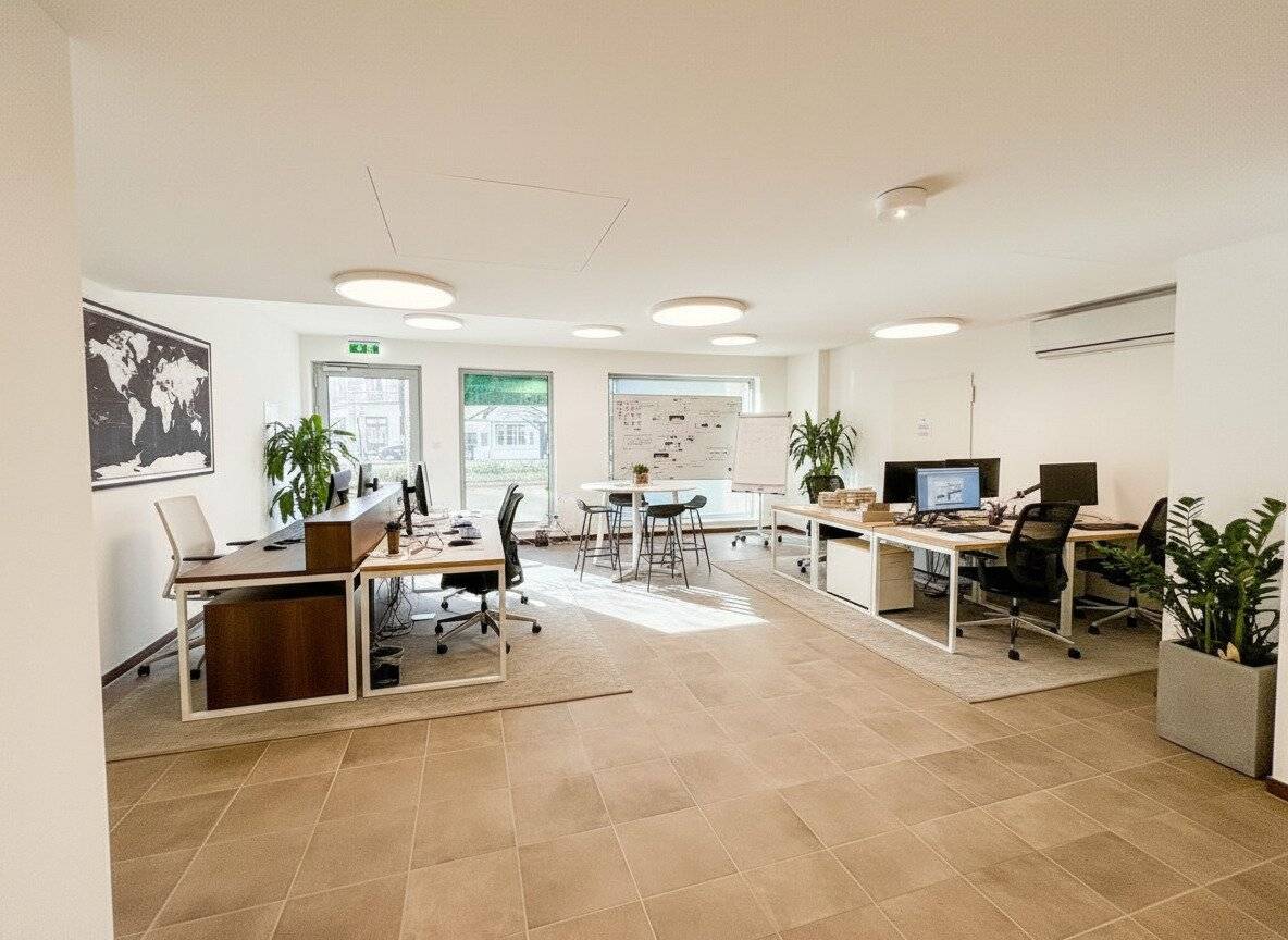 Practice / Childcare / Gym / Dance Studio / Office / Shop etc. - indefinite lease commercial premises // first occupancy","de":"Ordination / Kinderbetreuungg / Gym / Tanzstudio / Büro / Shop etc. - unbesfristetes Geschäftslokal // Erstbezug!!"