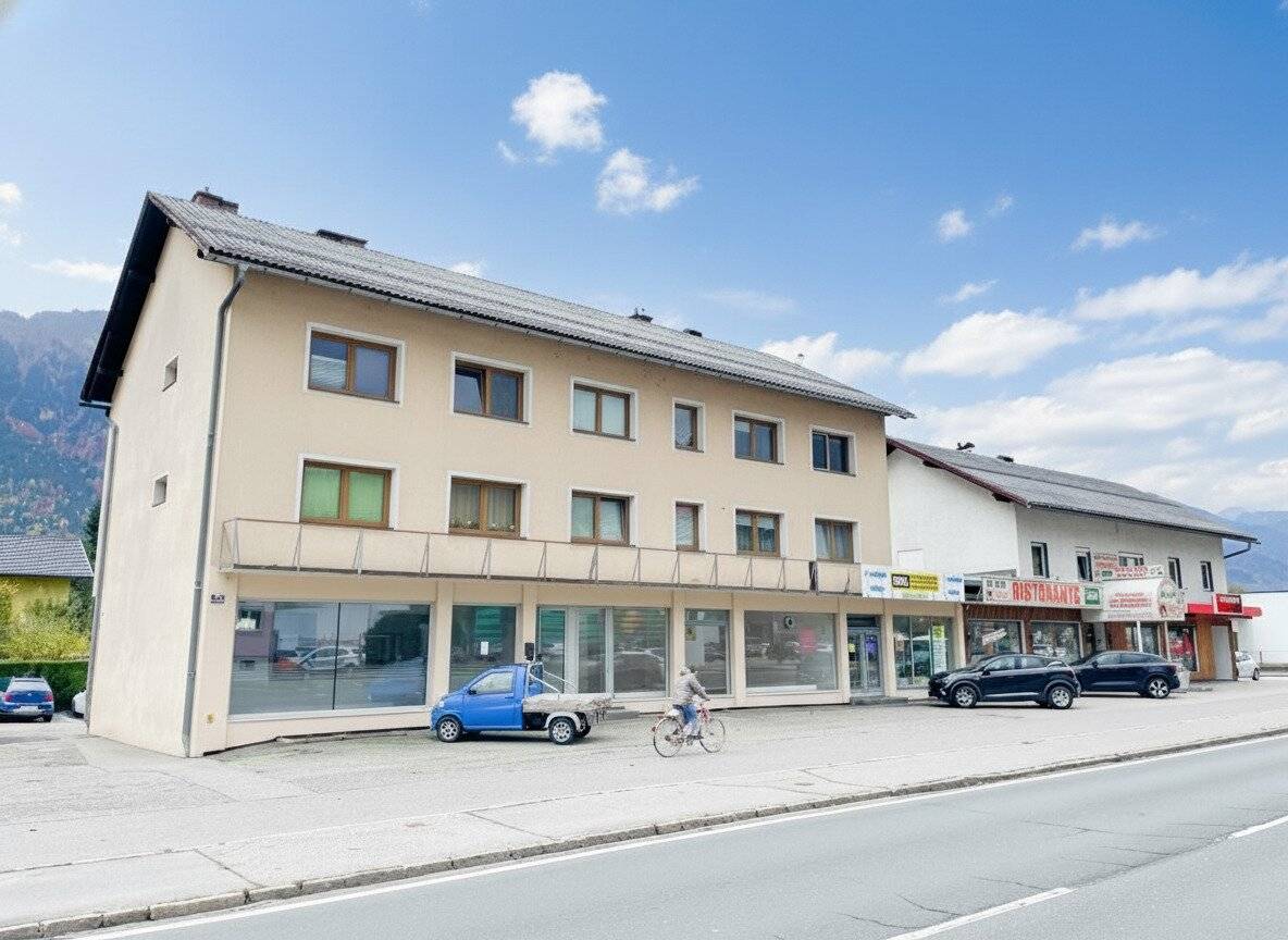Business premises in a highly frequented location of Spittal/Drau