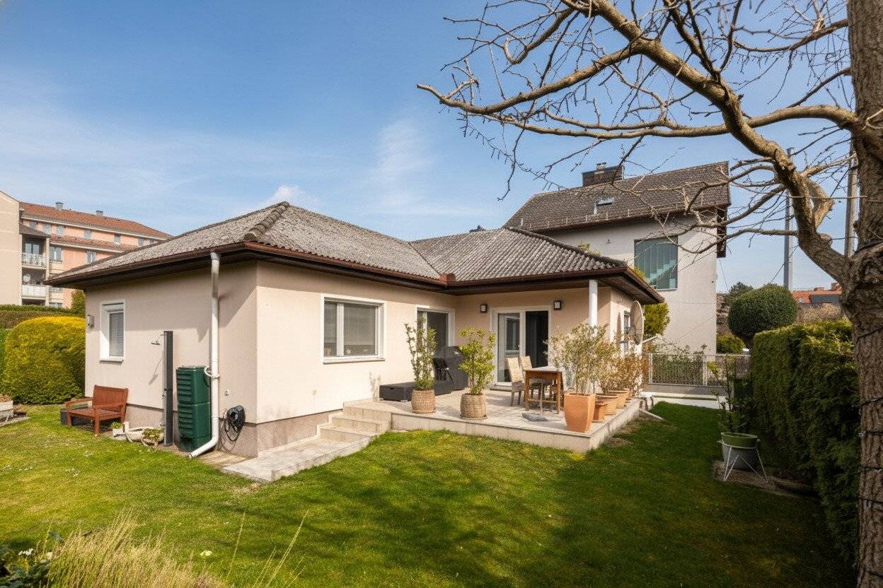 Geschmackvoll sanierter Bungalow an der Liesing in Rodaun