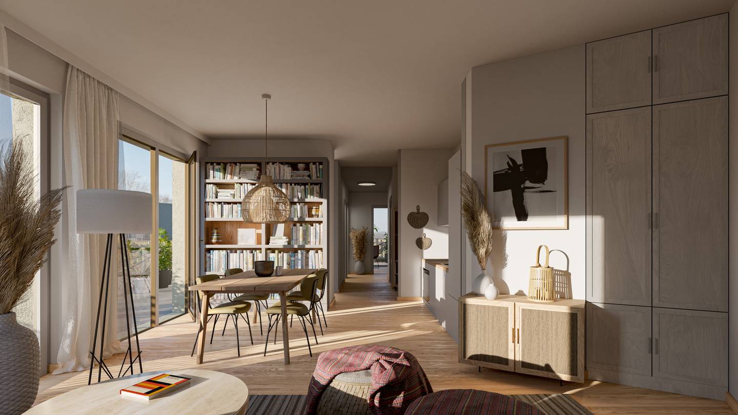 Wohnung Erstbezug mit Garten und Terrasse