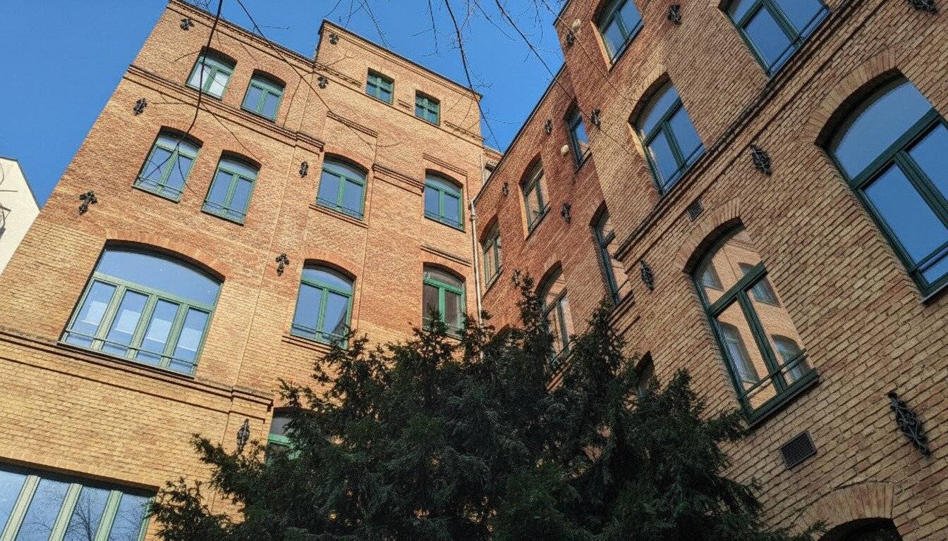 Eisenhof Loft office in brick building