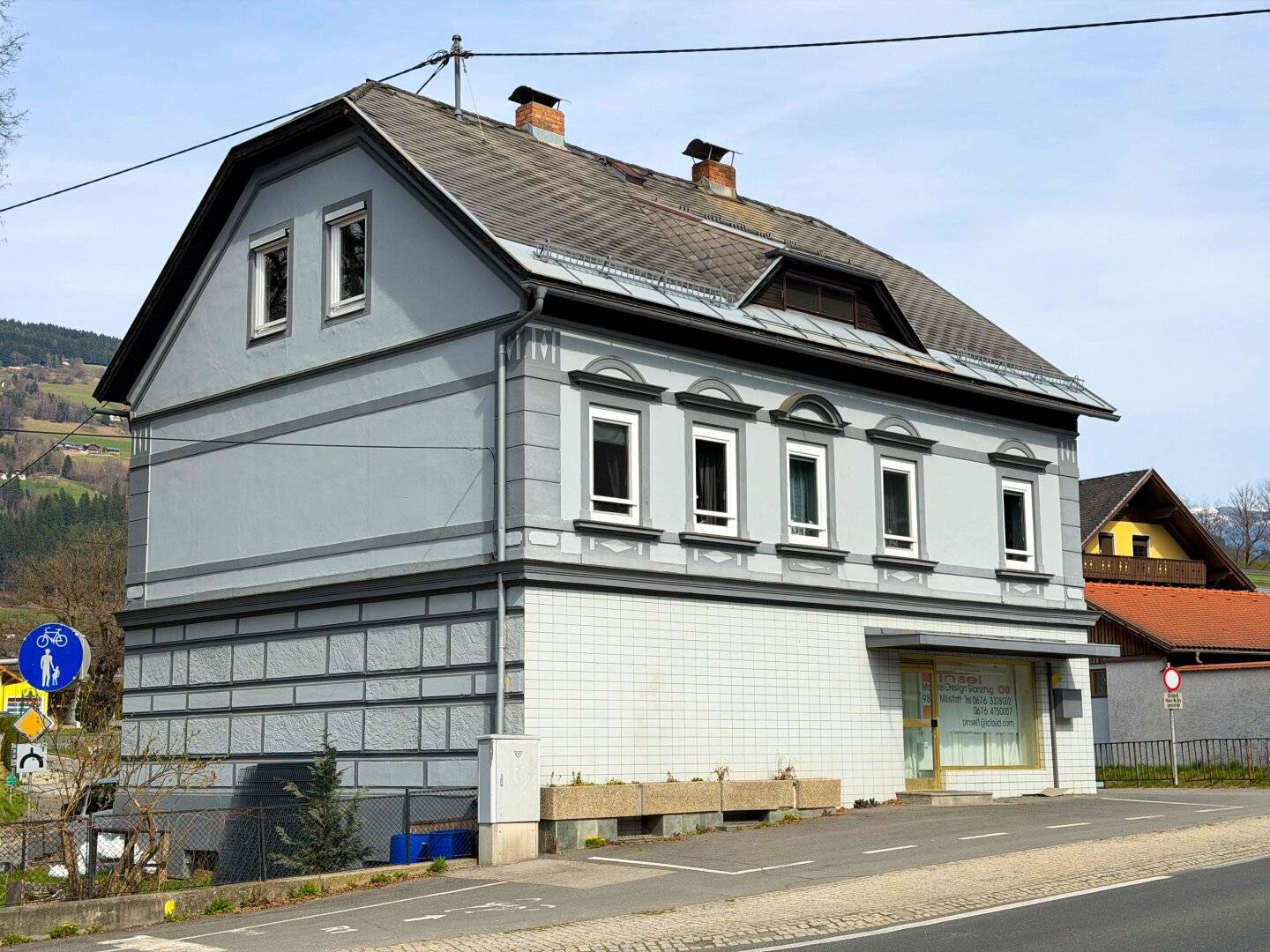 MIETWOHNHAUS MIT ZWEI WOHNUNGEN UND EINEM GESCHÄFTSLOKAL IN LENDORF - NÄHE SPITTAL/DRAU - VOLLVERMIETET!