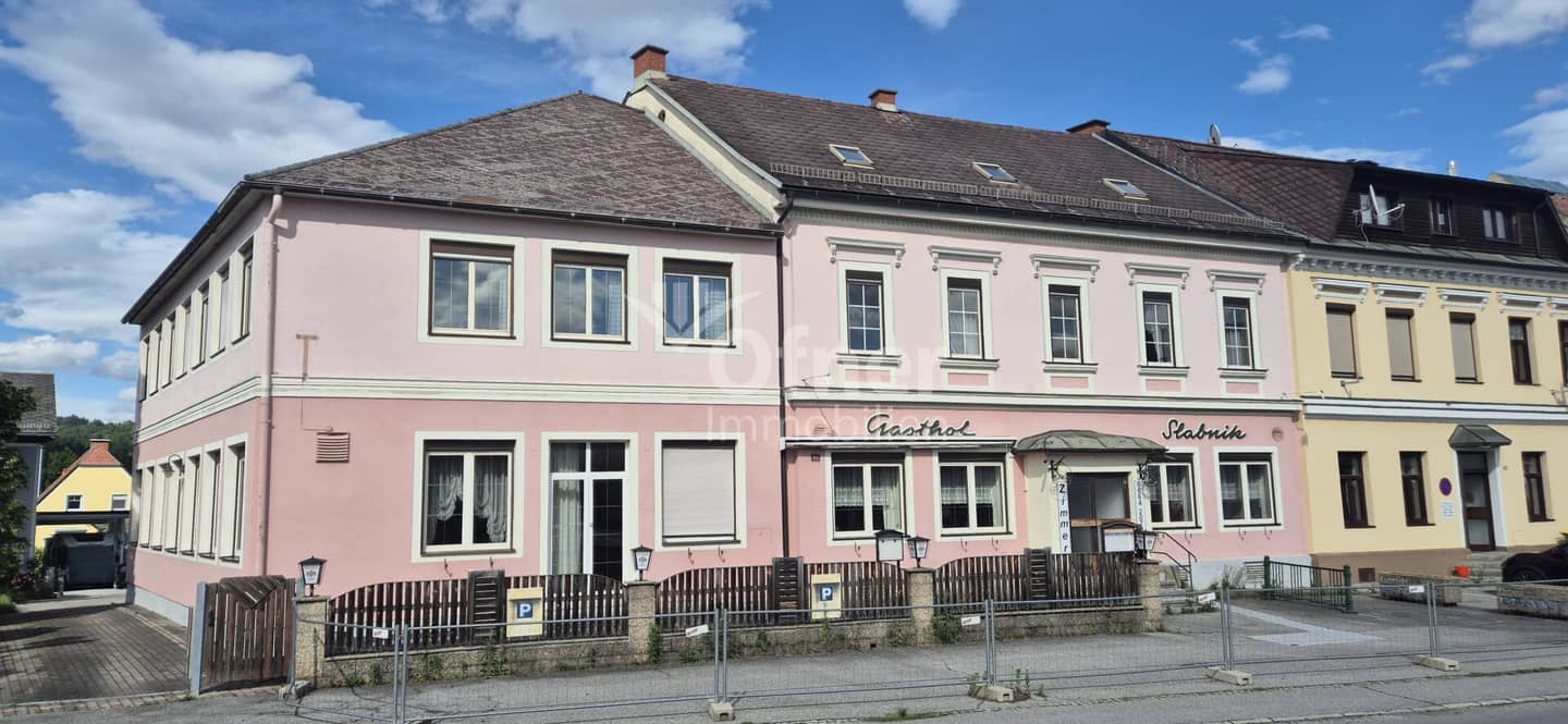 Vielseitiges Renditeobjekt: Ehemaliges Gasthaus mit Fremdenzimmer – eine Liegenschaft mit großem Potential