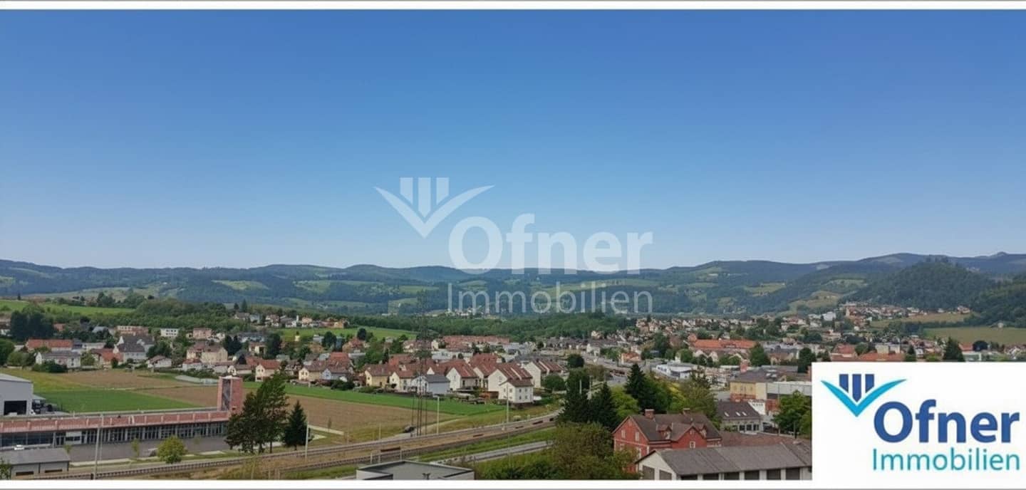 Sonnige 3 Zimmer-Wohnung mit Bergblick über Köflach
