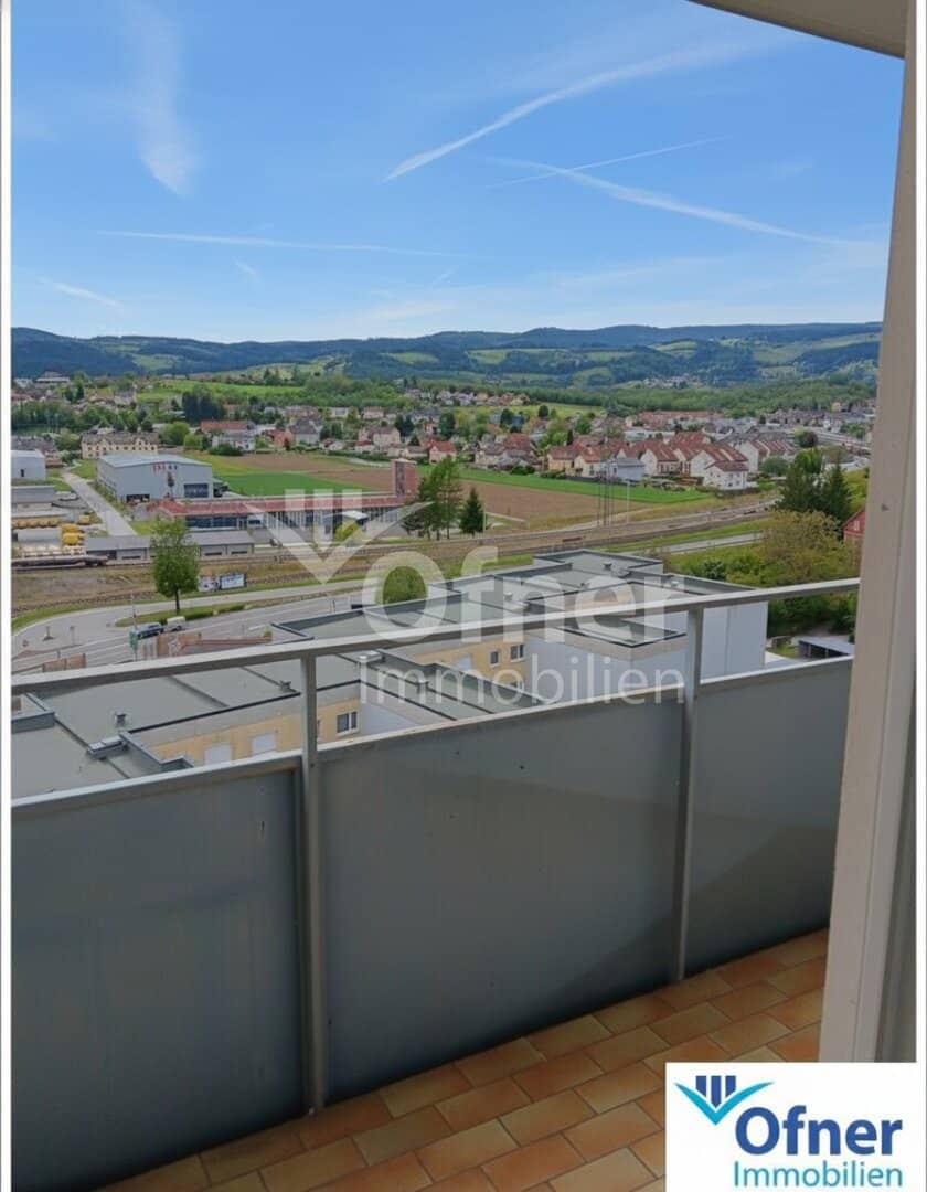 Sonnige 3 Zimmer-Wohnung mit Bergblick über Köflach
