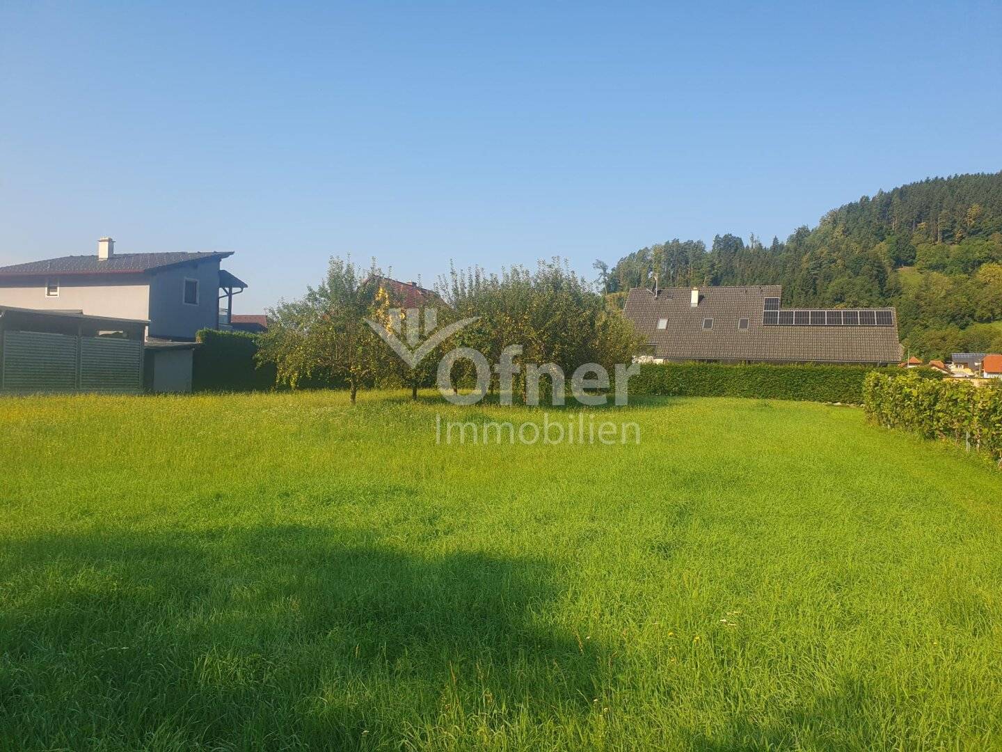 Baugrundstück mit Freiland in ruhiger Stadtrandlage