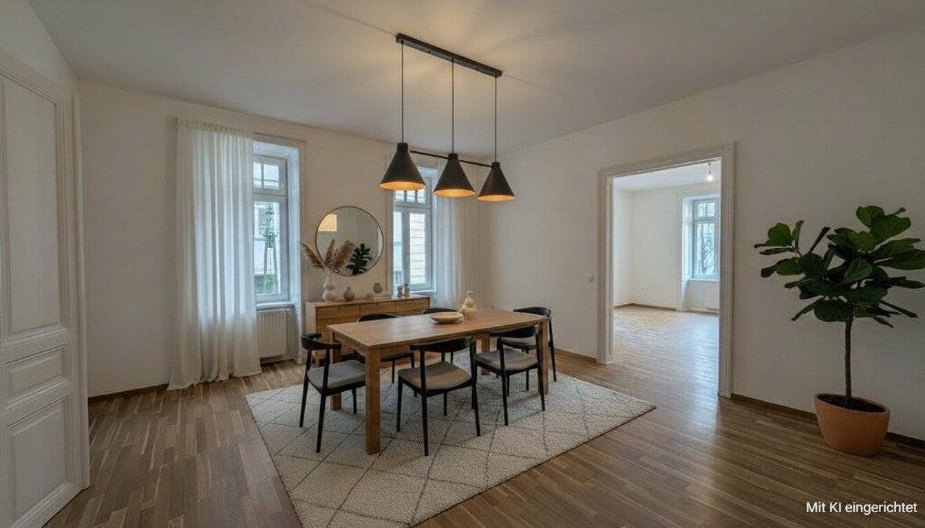 Old building apartment in the 9th district freshly renovated