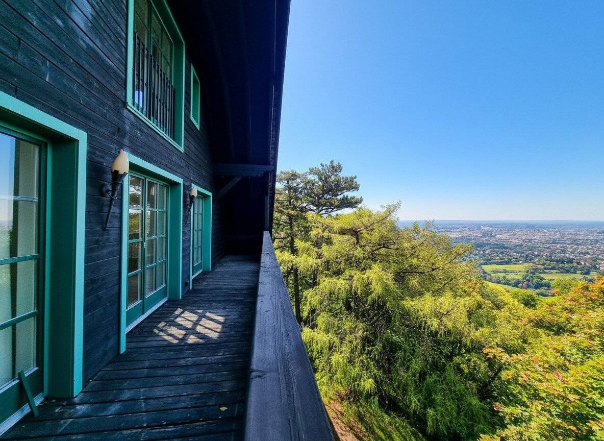 Two storey attic apartment with a wonderful Vienna view near Kahlenberg