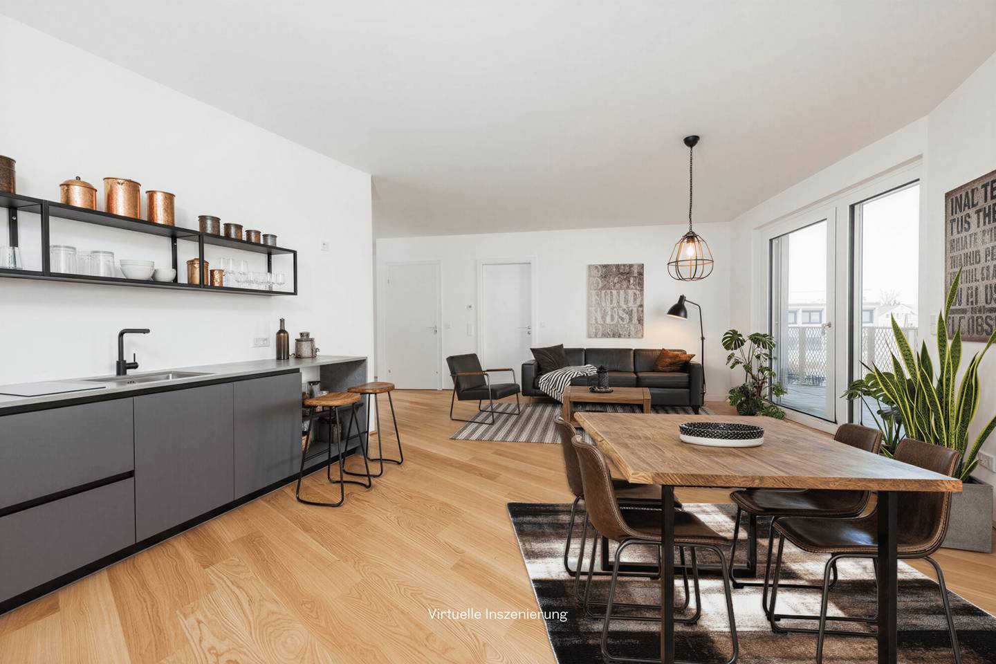Wohnung Erstbezug mit Balkon