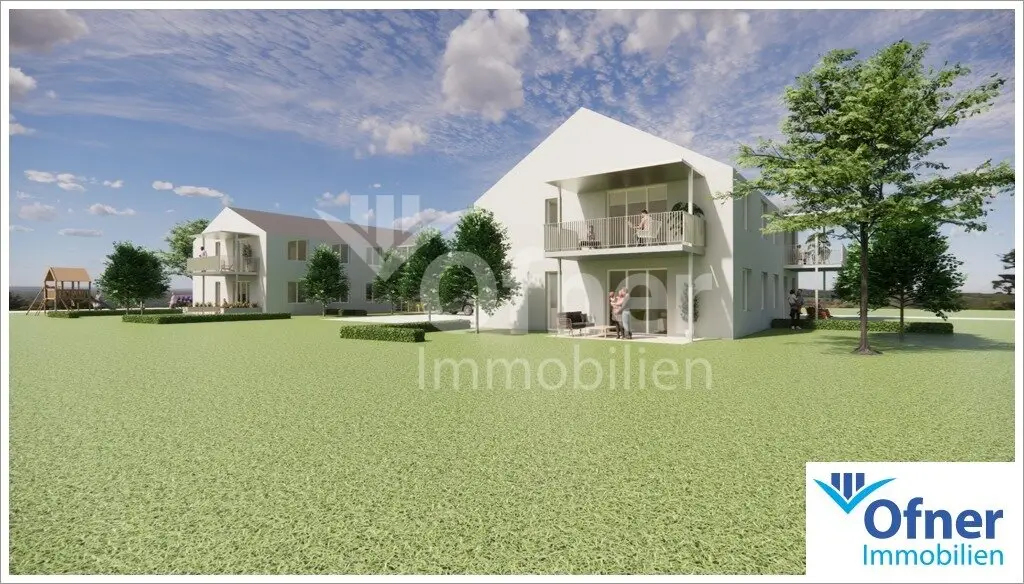 Top new build project: three room ground floor apartment with private garden and terrace