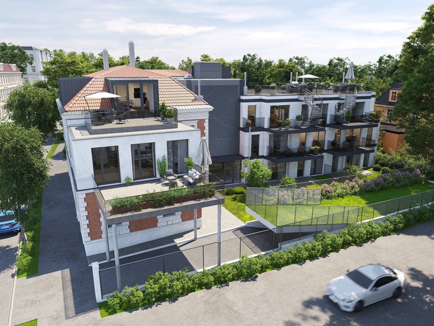 Neu - Korneuburg - Zentrale Lage - Altbau + Zubau + DG Ausbau + Tiefgarage mit 16 Stellplätzen - Provisionsfrei für Sie als Kunde