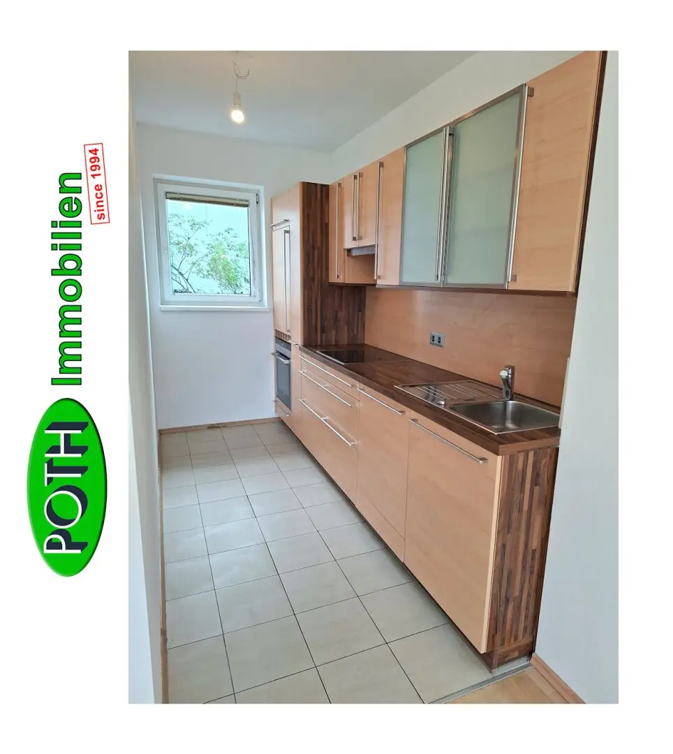 Maisonettewohnung im Stile eines "Reihenhauses" mit Eigengarten, Terrasse & Balkon plus Badeteich Zugangsmöglickeit