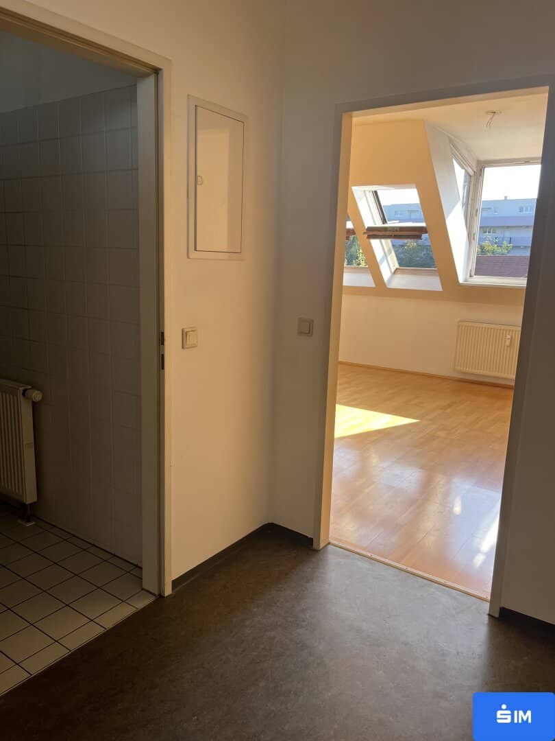 Lichtdurchflutete 1-Zimmer-Wohnung in Liebenau