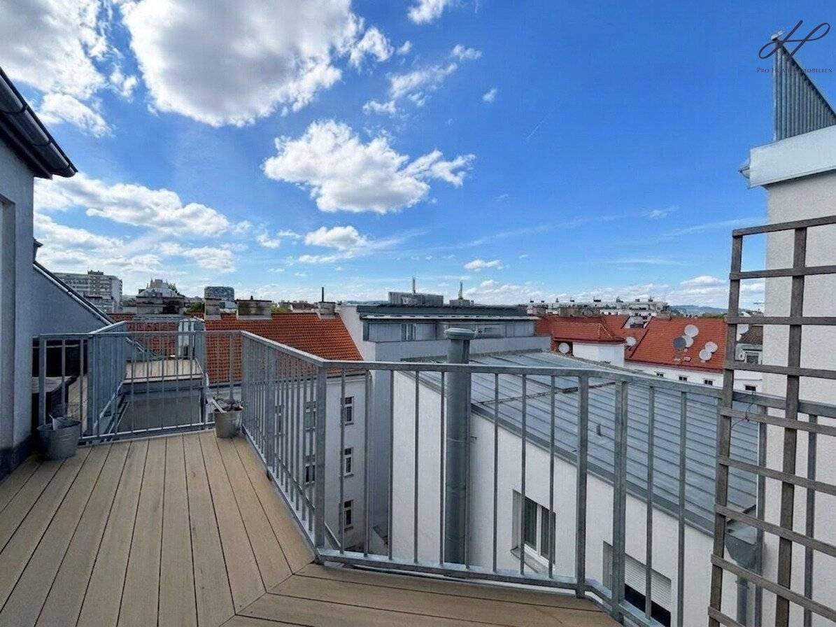 Penthouse apartment with roof terrace