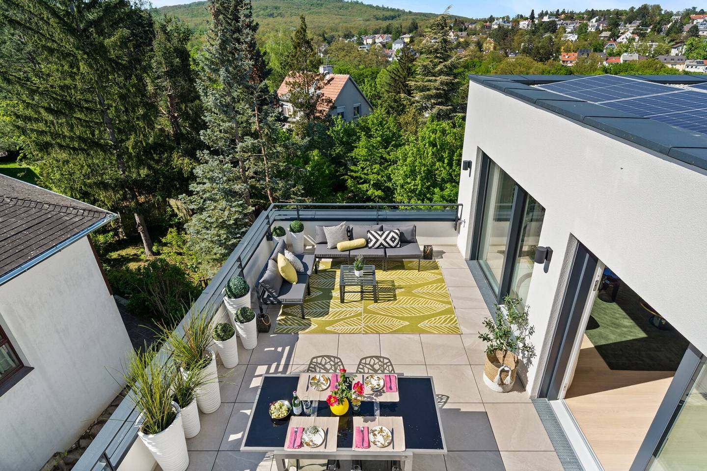 Qualität, die bleibt. Eine Oase mit Dachterrassenlandschaft