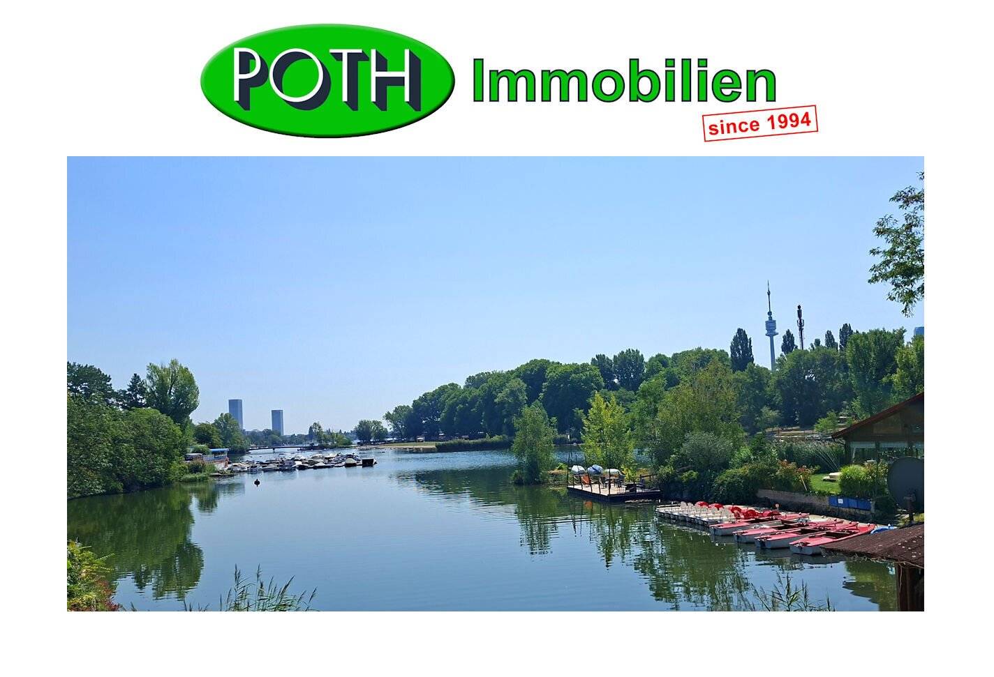 Leisure Paradise Obere Alte Donau 3 room apartment with a lot of potential
