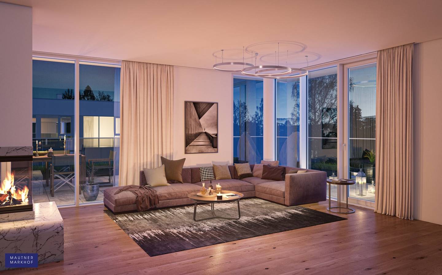 Penthouse beim Attersee - Hochwertig ausgestattet, großzügige Terrasse, Fernblick - Erstbezug!