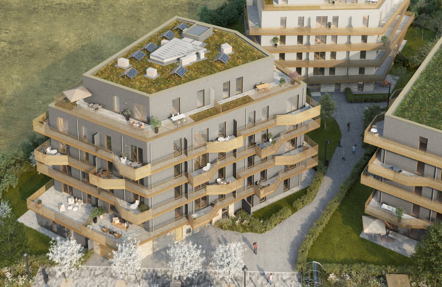 First occupancy apartment Hirschfeld sustainable living