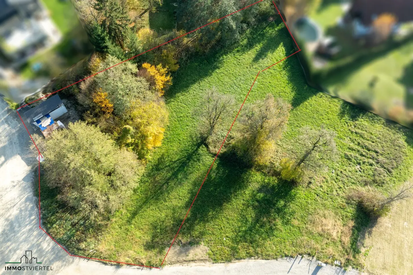 Large building plot in Scheibbs commission free top location