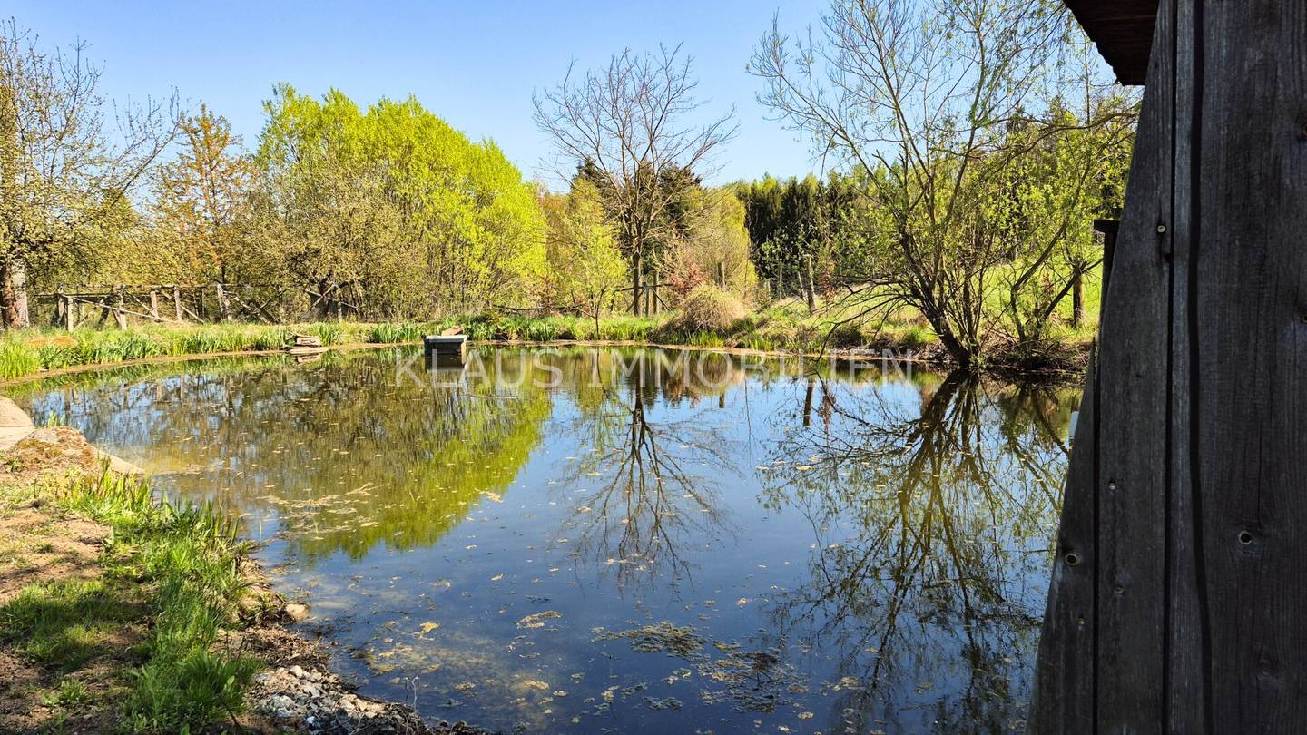 Tierliebhaber und Fischteichsucher - Freizeitgrundstück mit „Ranch potential“ auf ca. 23.000m² mit Naturfeeling pur!