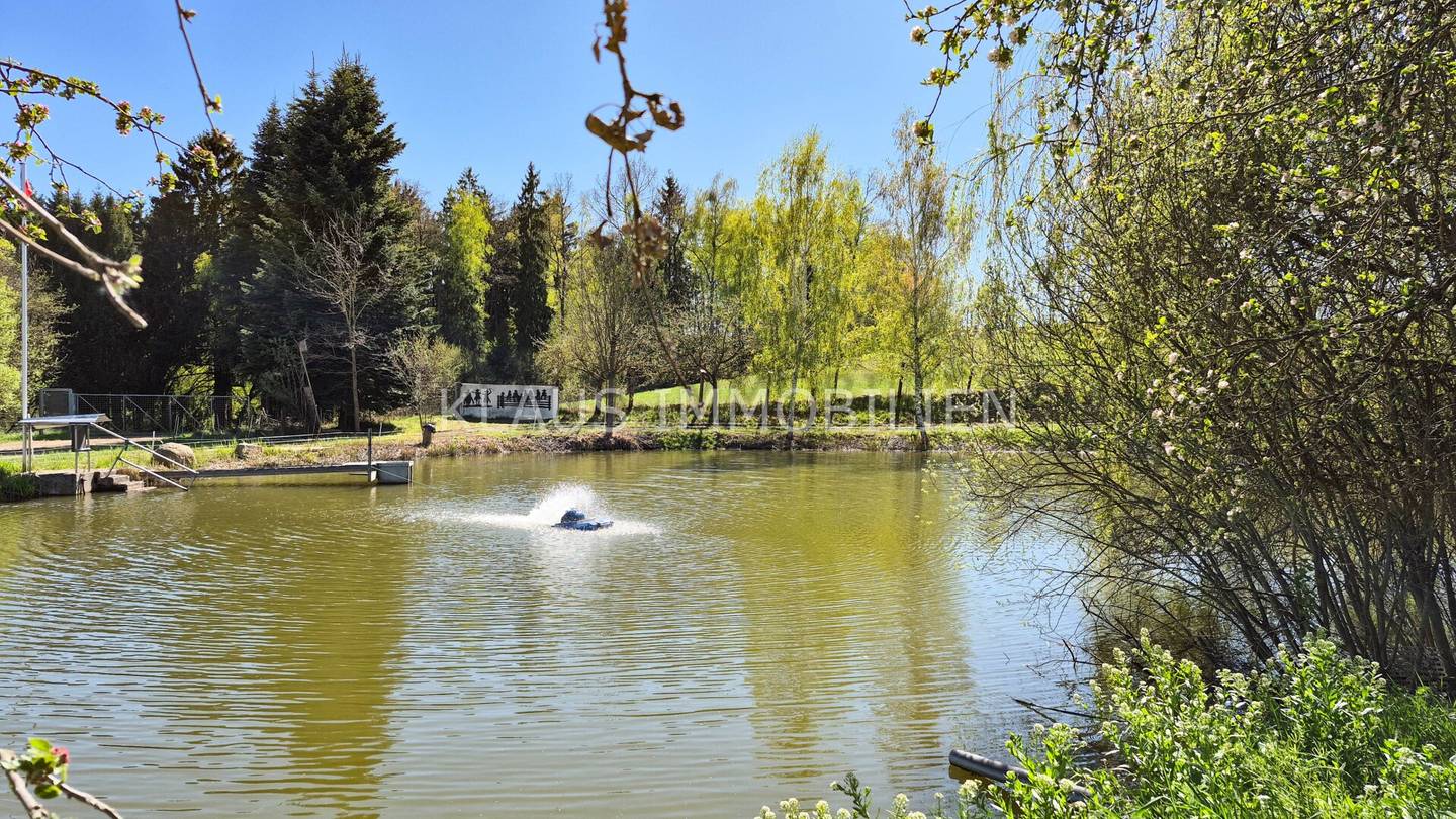 Tierliebhaber und Fischteichsucher - Freizeitgrundstück mit „Ranch potential“ auf ca. 23.000m² mit Naturfeeling pur!