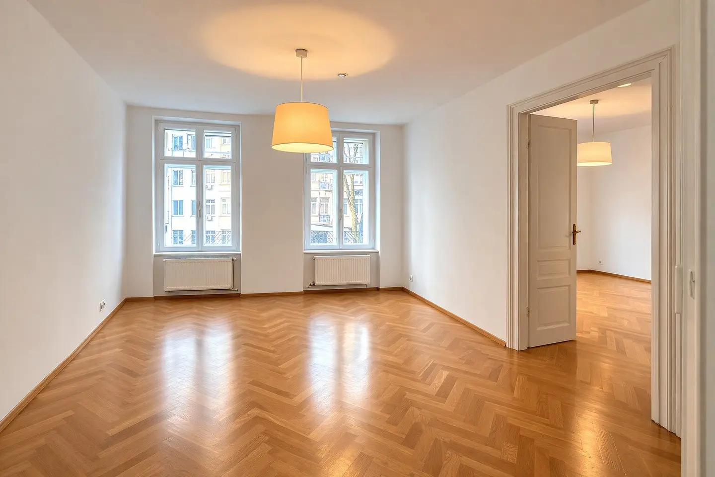 Gepflegte und ruhige Hochparterre Wohnung Nähe Alois Drasche Park