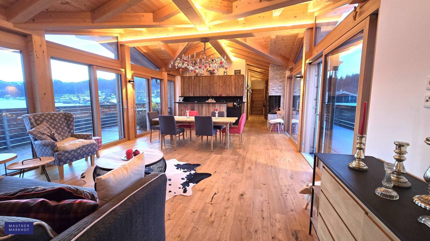 Kitzbühel - hochwertiges Penthouse mit Terrassen - Blick auf Wilden Kaiser und Kitzbühler Horn!