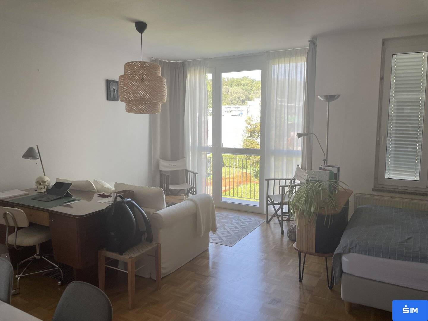 1 room apartment including underground parking and balcony in Graz St. Peter