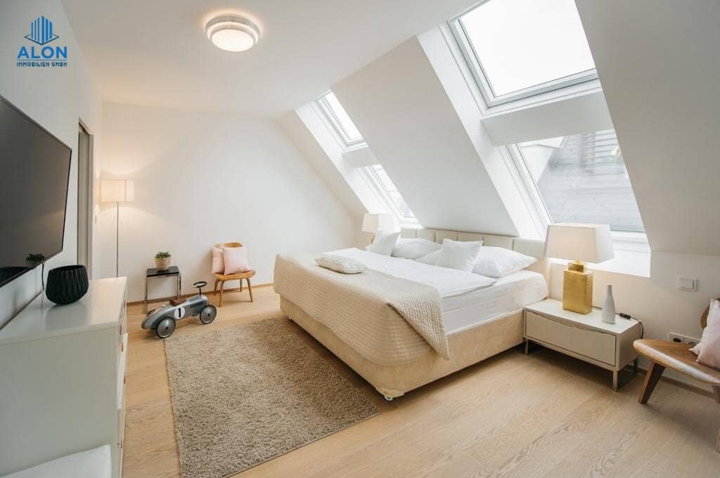 Modern living above the rooftops of Vienna near Kutschkermarkt