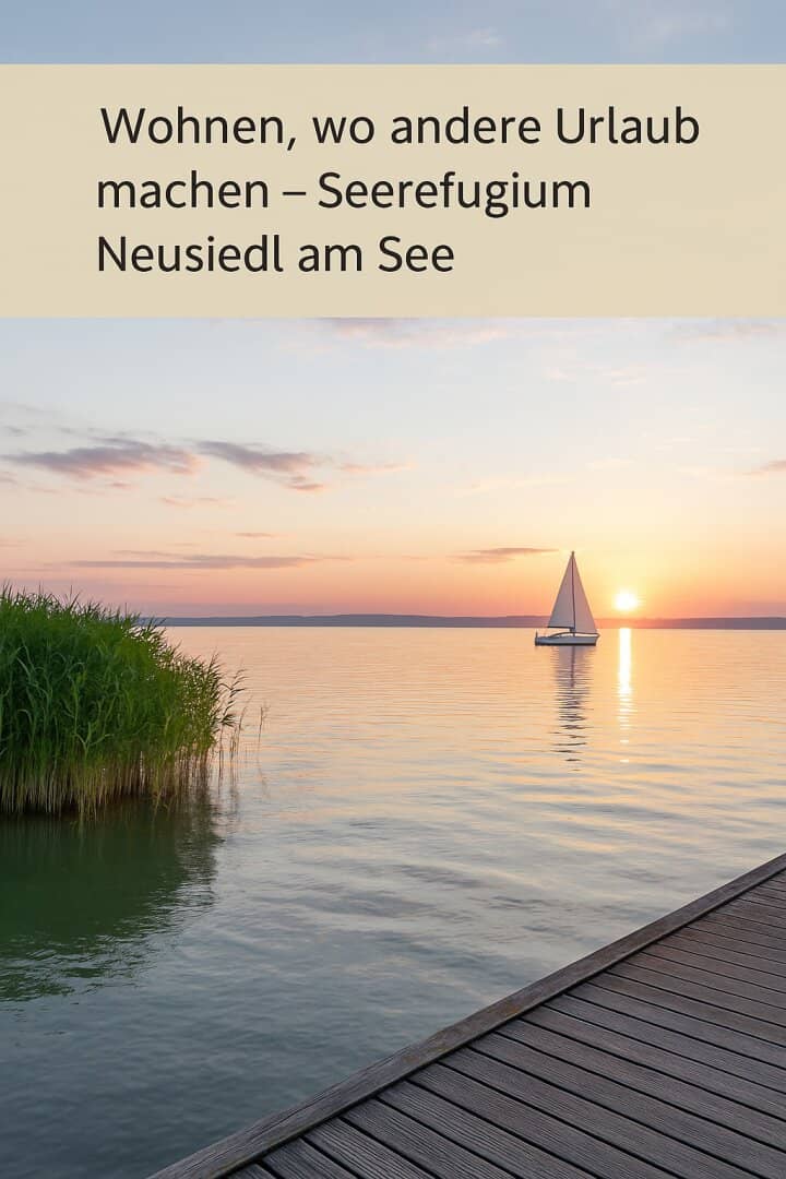 Exclusive property in Seerefugium Neusiedl am See for sale