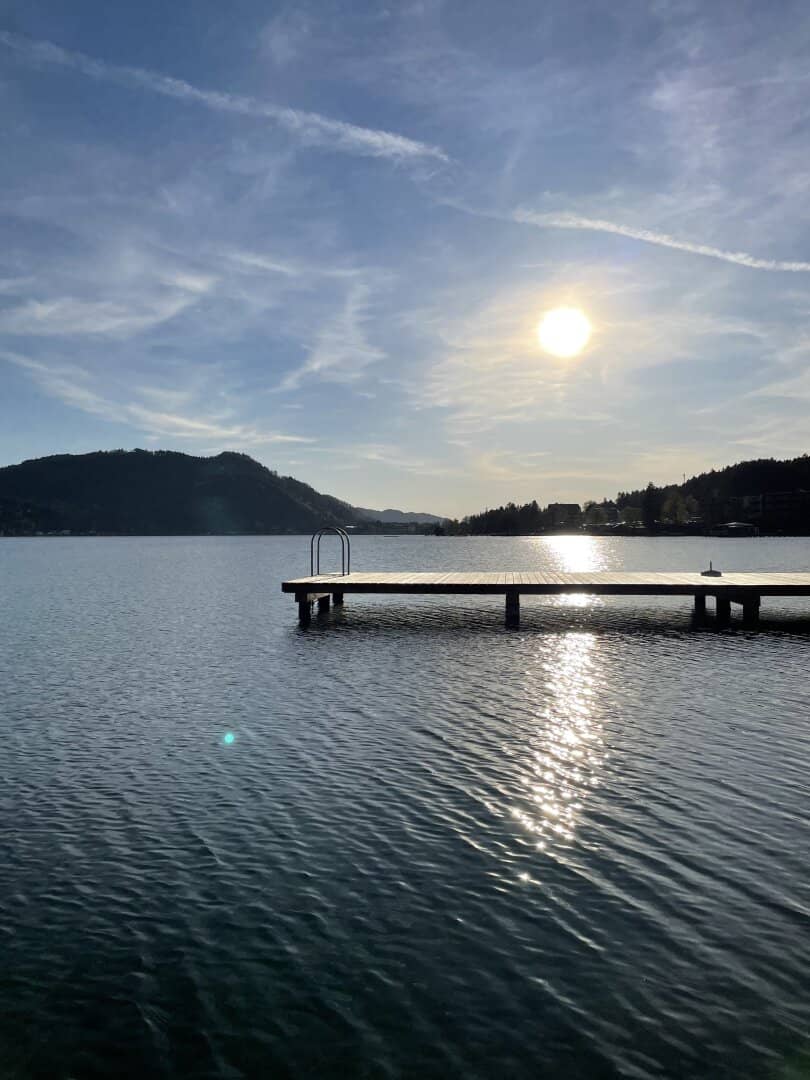 Lakefront property in the luxury Strandbad MERLROSE on Lake Klopeinersee