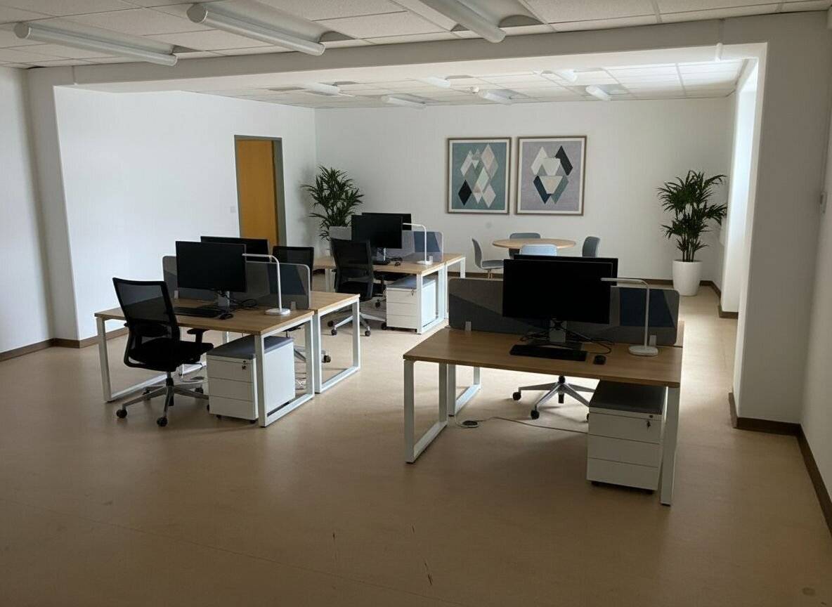 Efficient and modern office space in close proximity to the subway