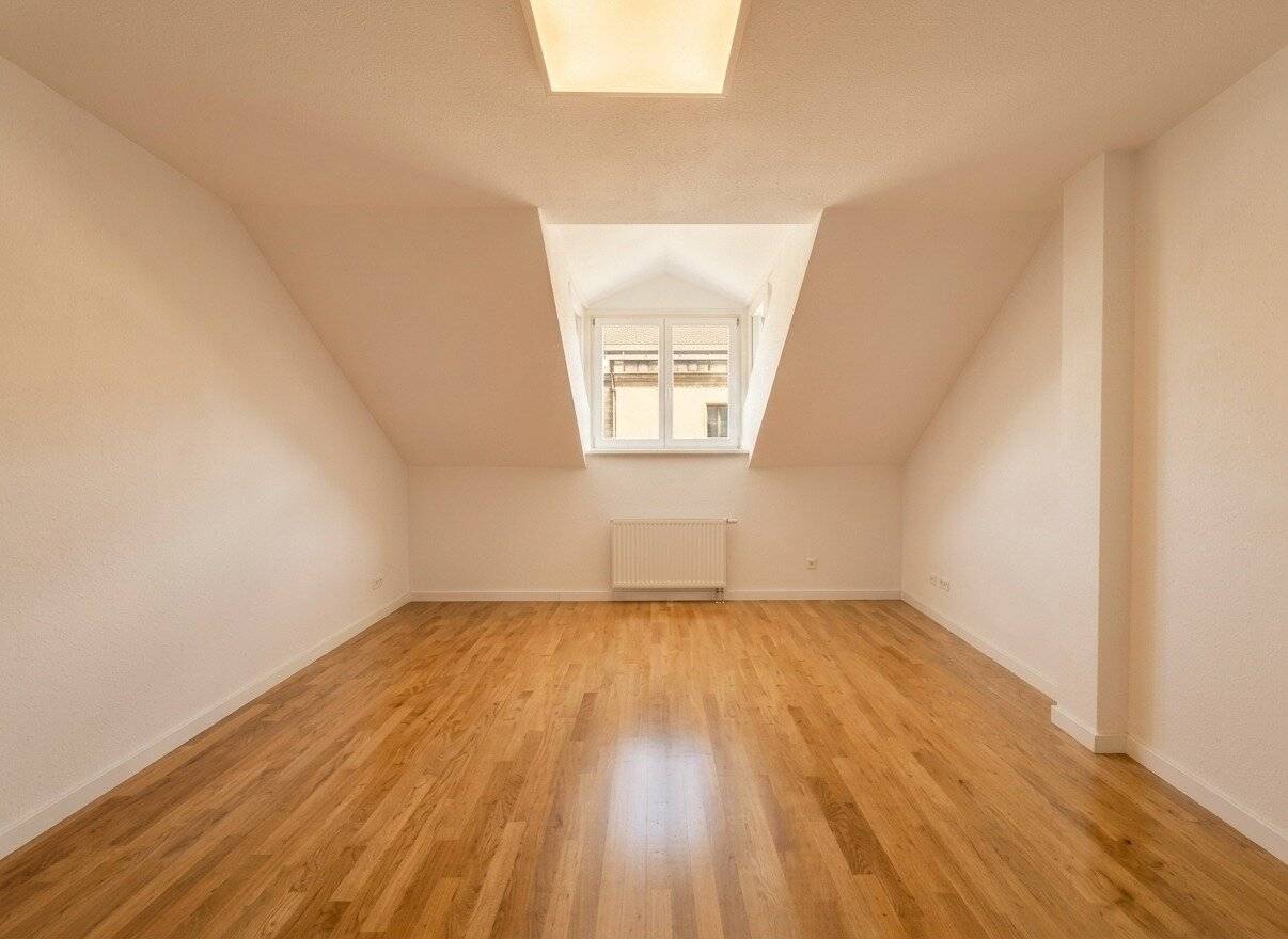 Gallery apartment with roof terrace in a quiet location, urban living at Naschmarkt