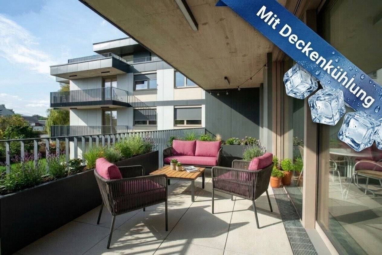 Cool Living mit Deckenkühlung und viel Freiraum - der Luxus der Neuzeit. - ERSTBEZUG mit Küchen-Gutschein.