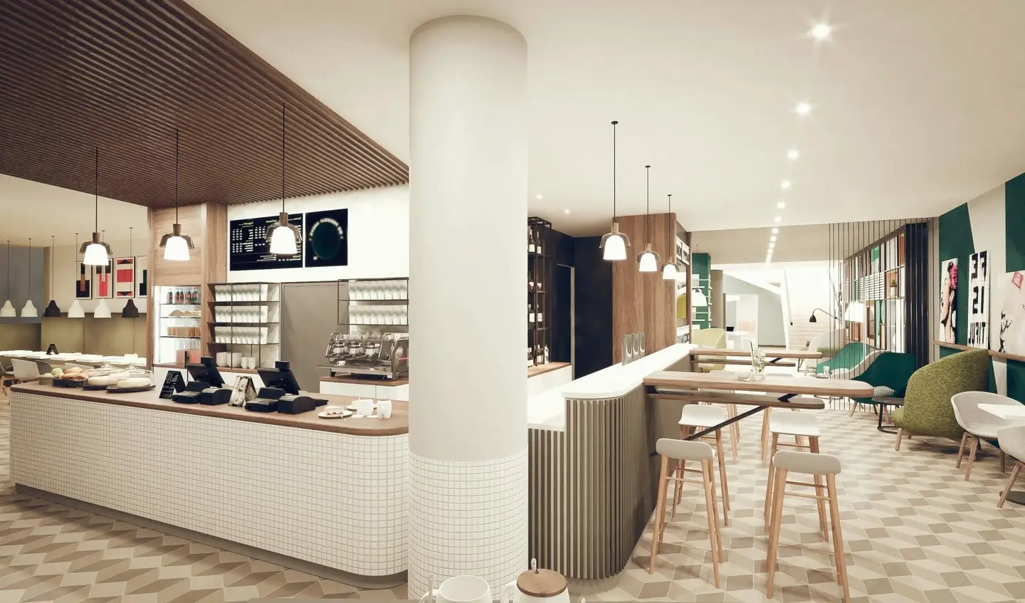 Your new workplace with best infrastructure, individual, stylish, pleasant