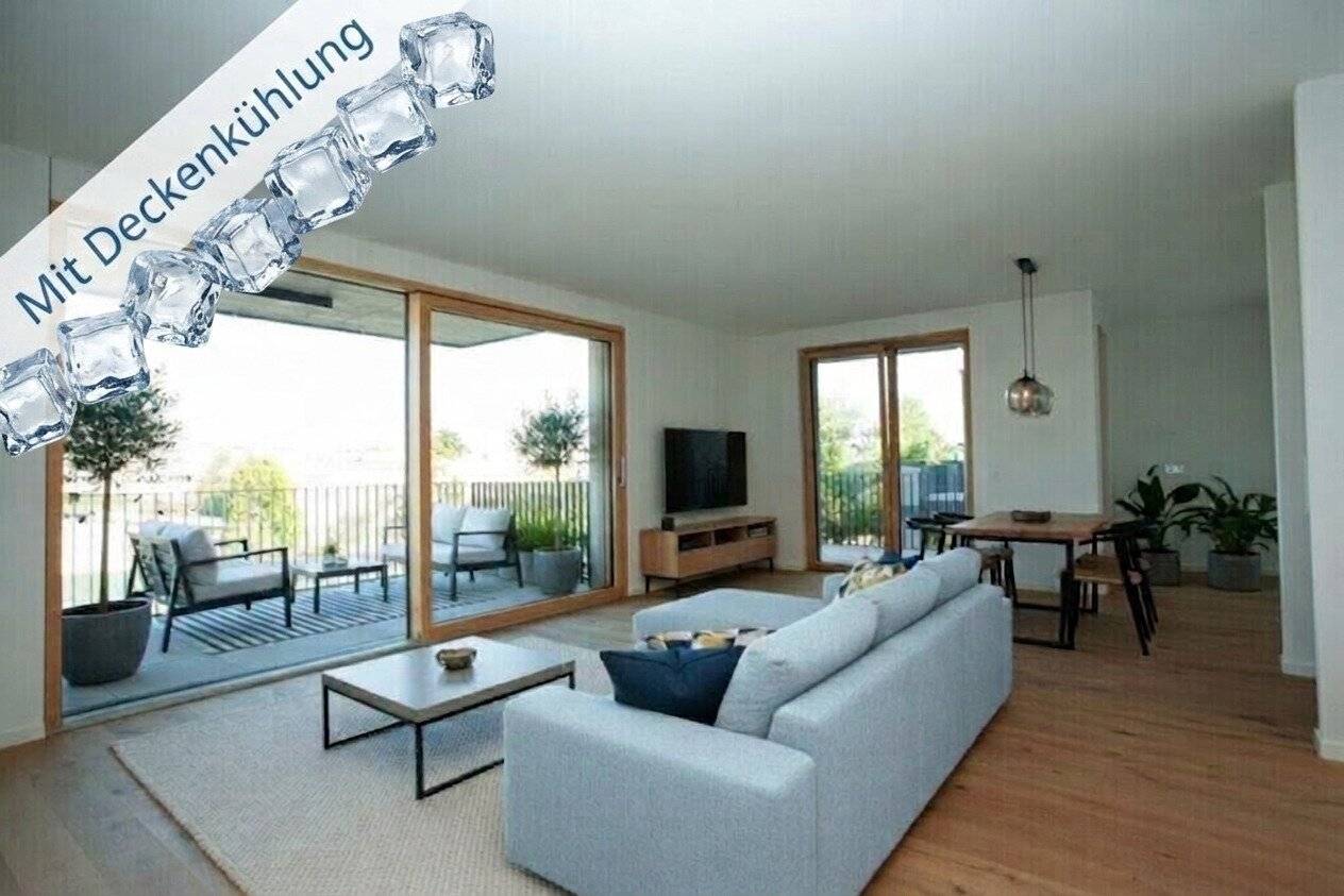 Cool und Großzügig Leben mit DECKENKÜHLUNG auf 108 m² mit 30 m² Freifläche - Jetzt auch mit Küchen-Gutschein! - ERSTBEZUG.