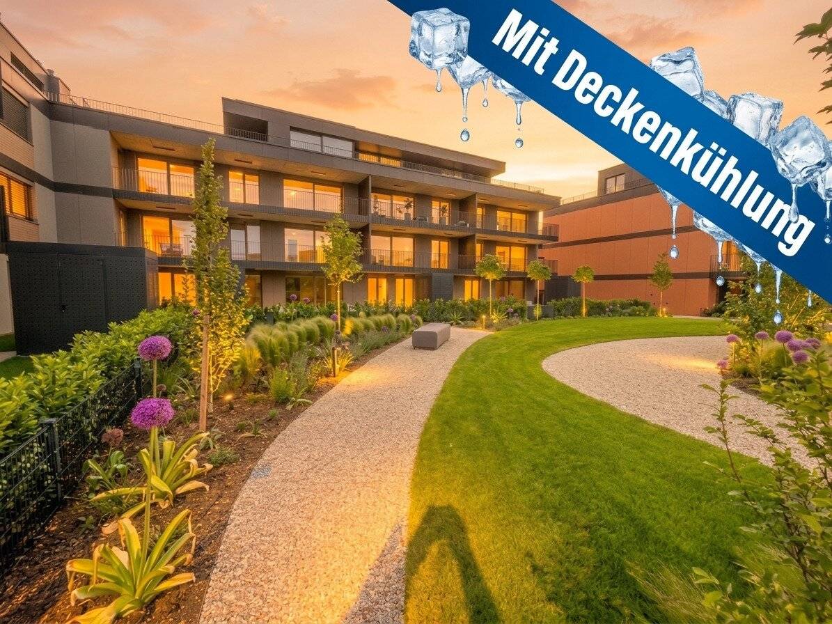 Cooles GARTEN-Paradies mit Deckenkühlung und KÜCHENGUTSCHEIN - ERSTBEZUG.