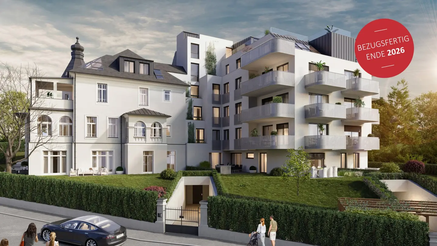 TWIN ESTATES Ober St. Veit New Build Project Commission Free Shell Construction Completed