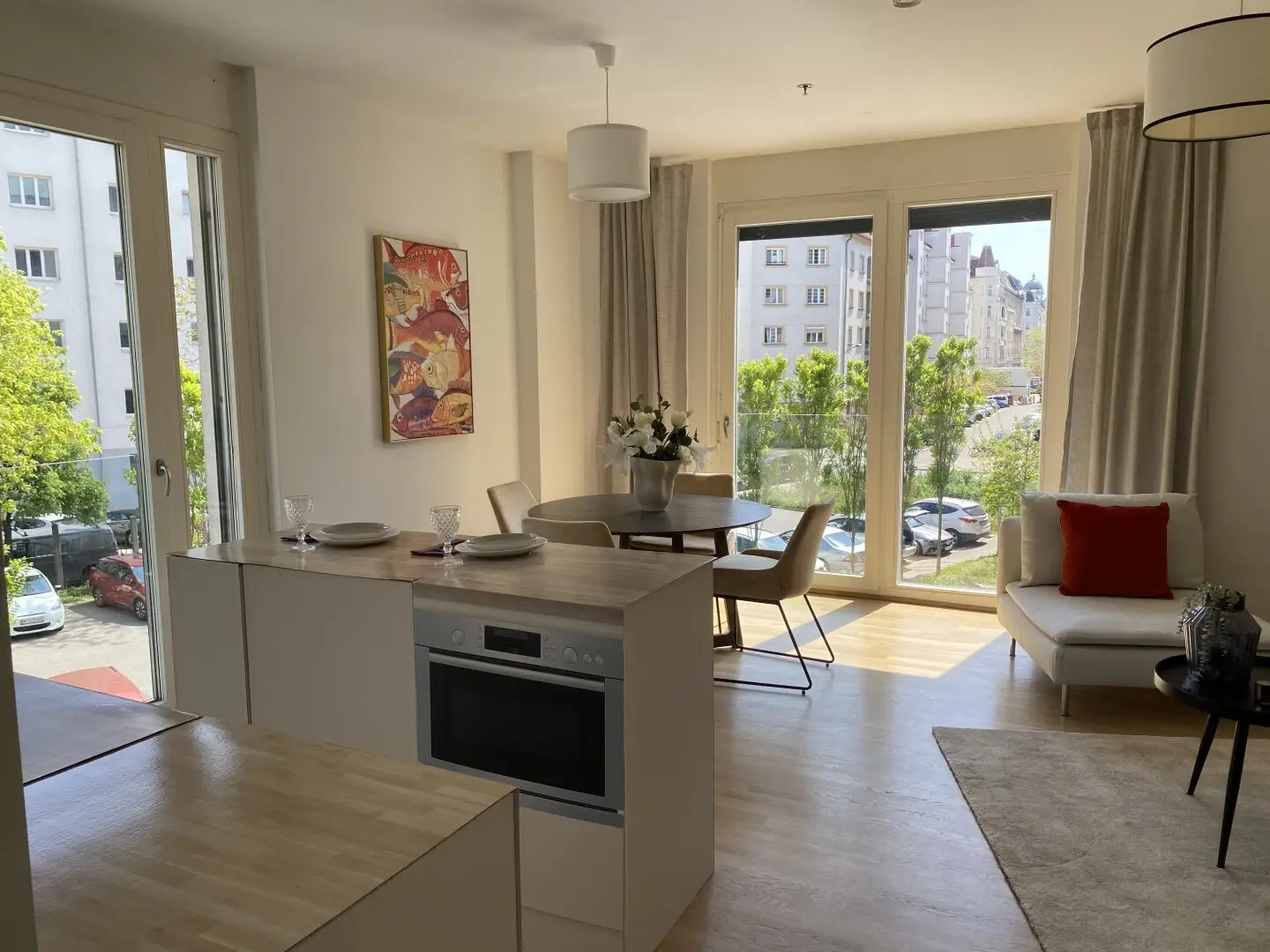 2 room new-build apartment in Althanpark 1090 Vienna