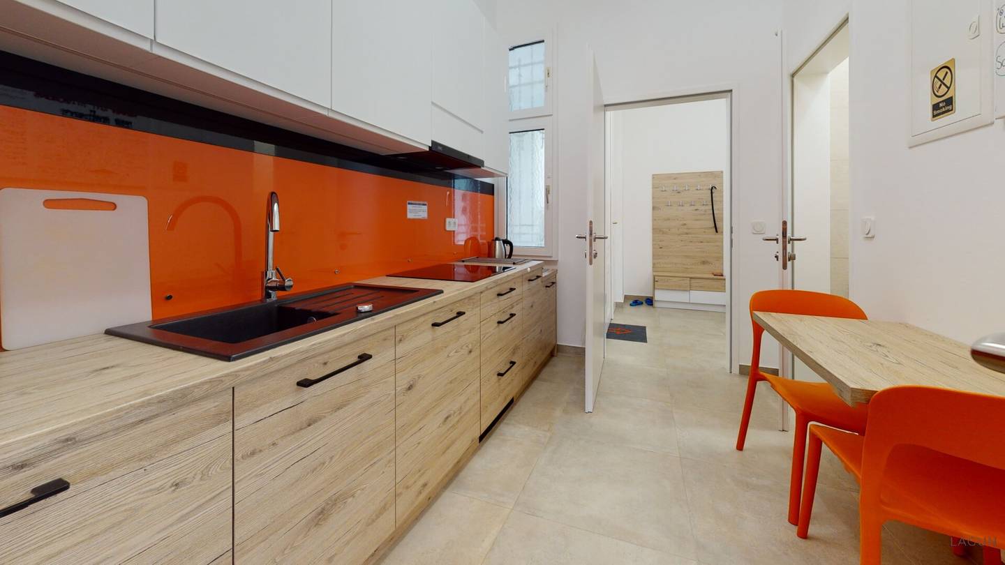 Completely renovated apartment with 2 separate living units, fully furnished