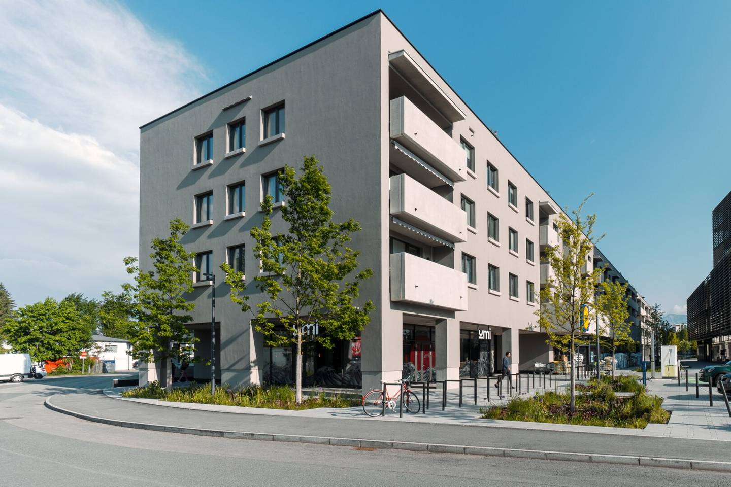 New construction Attractive commercial spaces opposite the District Court in Klagenfurt