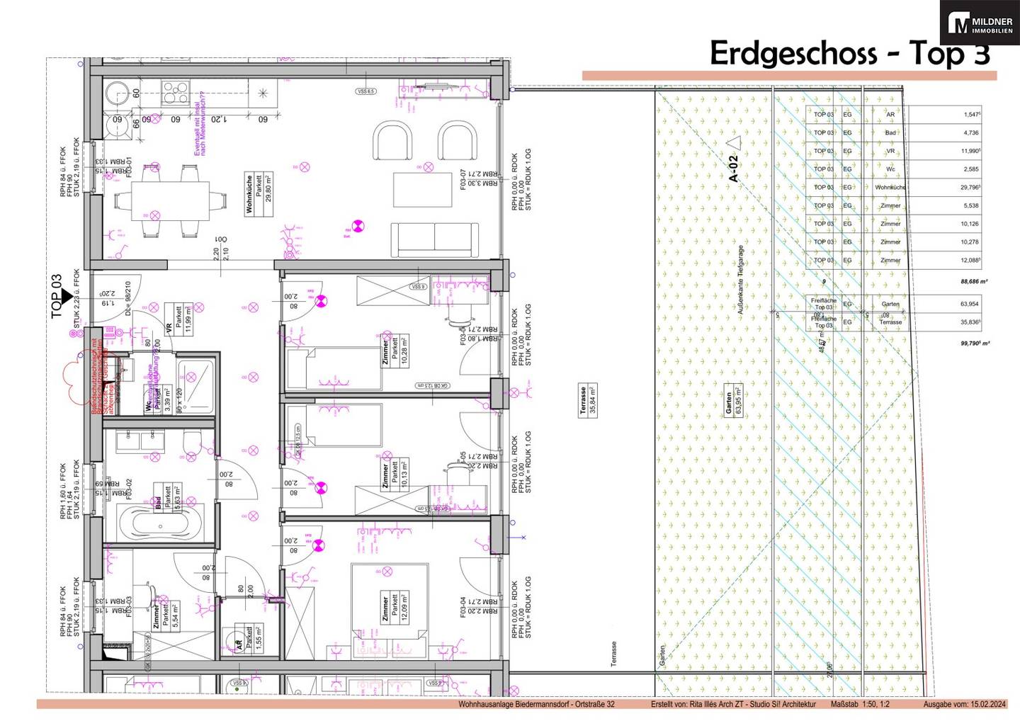 First occupancy! Dream terraces and garden apartments in Biedermannsdorf Generous outdoor spaces Top equipment Quiet location Available from 01.09.2026