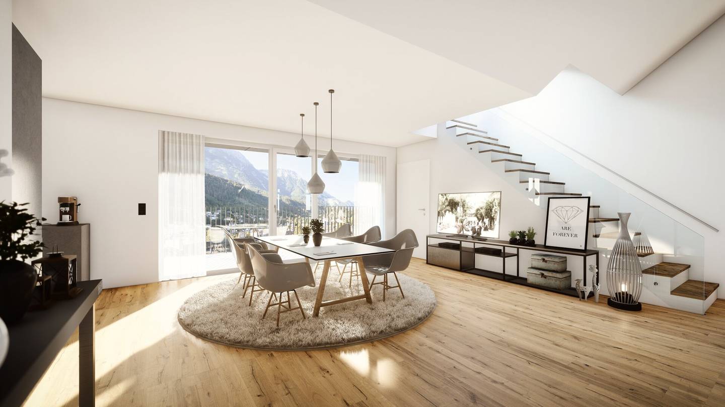 exklusives Juwel: Dachgeschosswohnung im Saggen