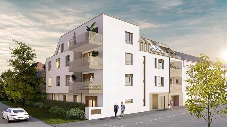 Wohnen neben Schönbrunn - Charmante und gut aufgeteilte 3 Zimmer Wohnung mit 2 Balkonen ! Rohbau fertiggestellt !